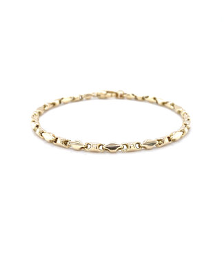Monzario Monzario armband 14k goud 81A