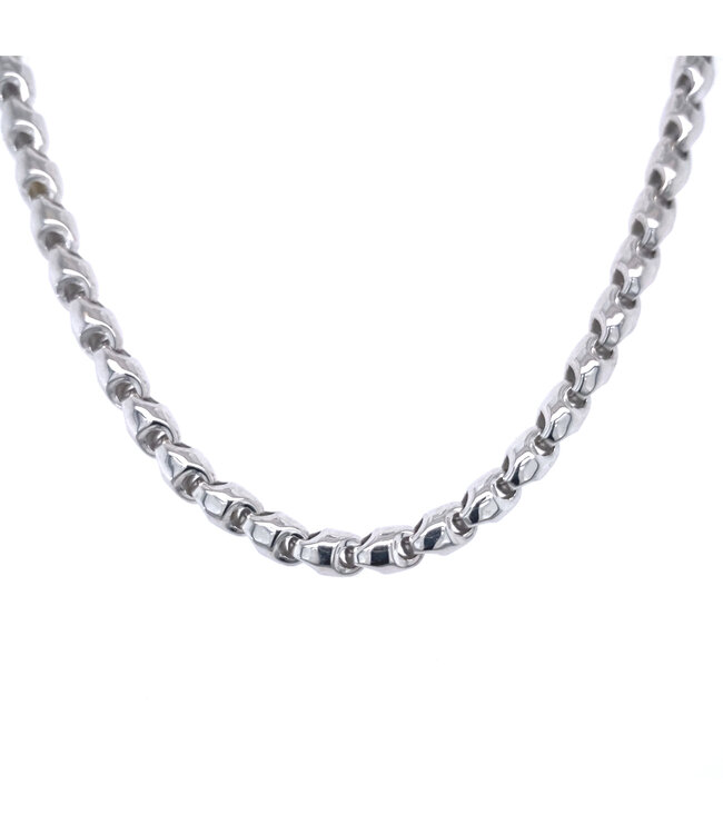 Monzario Oro witgouden collier 838C