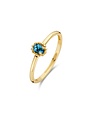 Blush Blush Ring met blauwe Topaas 1227YLB/54
