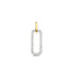 ROEMER Bicolor gouden hanger met diamant 0.09ct