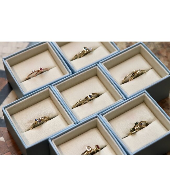 Miss Spring Ring Brilliantly Bezel MSR610GG-SA