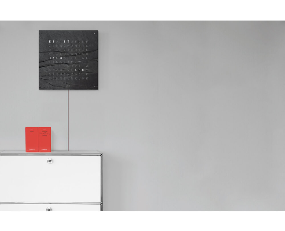 Qlocktwo Qlocktwo Classic Creators Edition Metamorphite