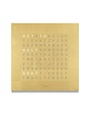 Qlocktwo Qlocktwo Classic Creators Edition Gold