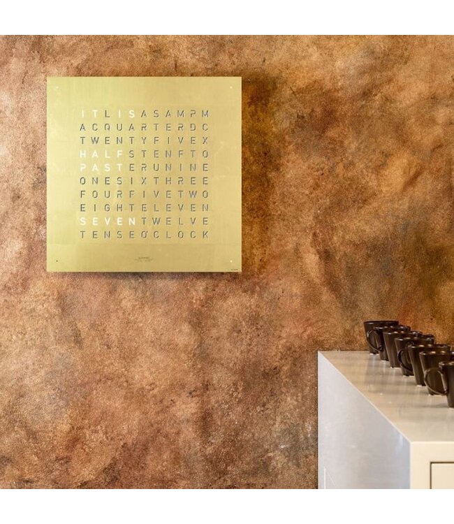 Qlocktwo Classic Creators Edition Gold