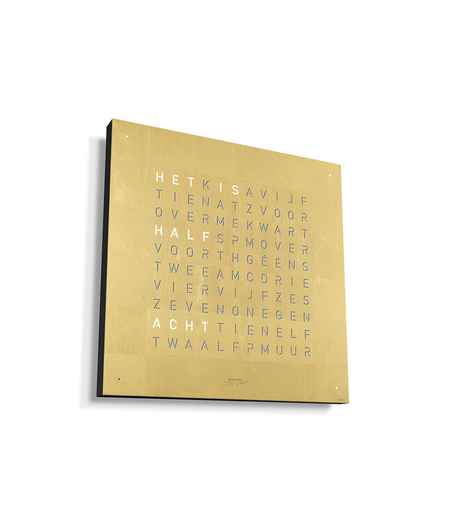 Qlocktwo Classic Creators Edition Gold