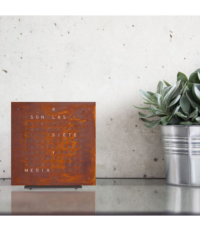 Qlocktwo Touch Creator Edition Rust