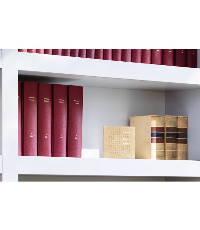 Qlocktwo Touch Creator Edition Silver & Gold