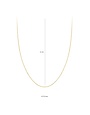 Blush Blush Ketting anker 3046YGO/42