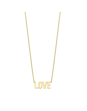 Just Franky Just Franky Signature Necklace LOVE