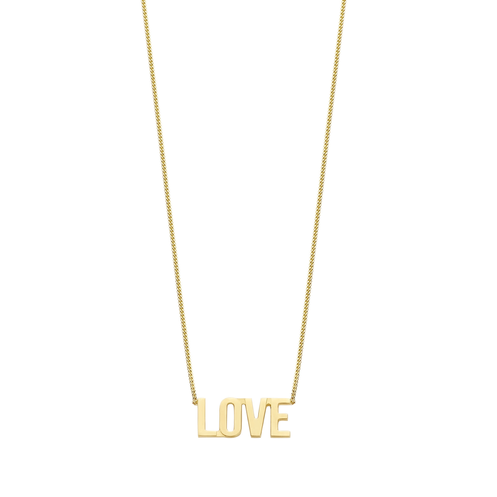 Just Franky Just Franky Signature Necklace LOVE