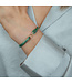 Just Franky Vintage Bracelet Double Open Circle Cord