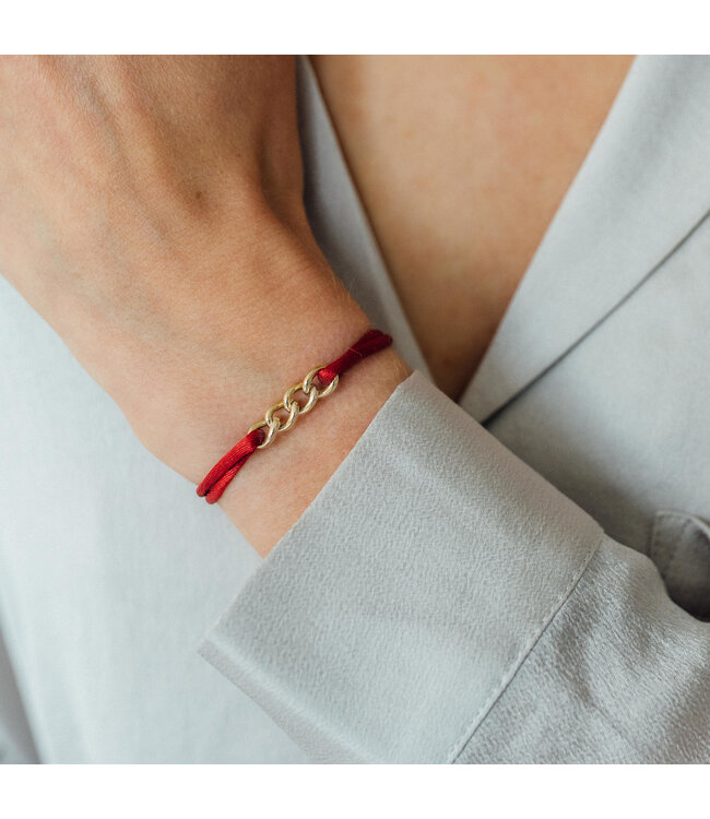 Just Franky Charm Chain Bracelet Cord