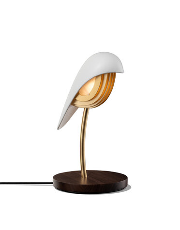 DaqiConcept DaqiConcepts Bird Ivory White Decoratieve Lamp