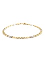 ROEMER Roemer bicolor gouden armband valkenoog 3.5mm/19.5cm