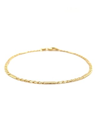 ROEMER ROEMER 14k geelgouden armband fantasie 2.5mm/19cm