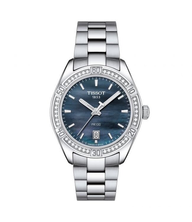 Tissot Horloge PR100 Lady Sport Chic T101.910.61.121.00