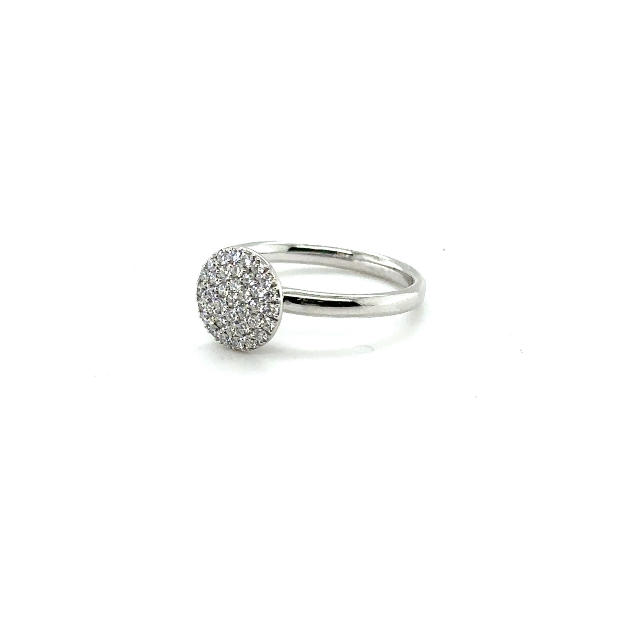 enthousiast duif Staren Positano 18k witgouden ring met diamant (0.40ct) - Roemer juwelier