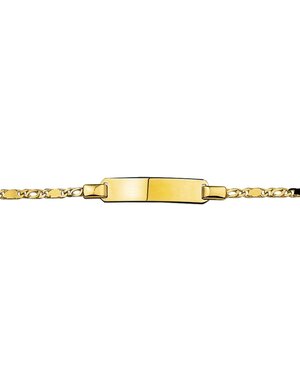 Tomylo Roemer geelgouden graveerarmbandje 11-13cm