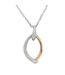 Positano roségouden collier & hanger 18K/70cm met 1.60ct briljant