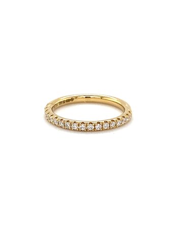 ROEMER ROEMER 18K Geelgouden alliancering S met diamant 0.23ct