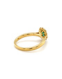 ROEMER ROEMER 18K geelgouden ring met Smaragd