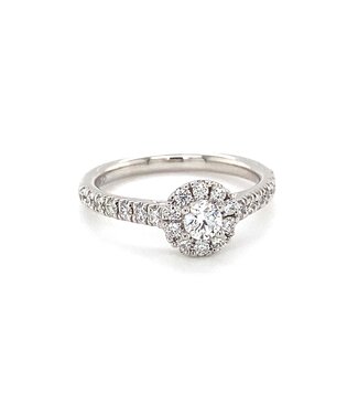 ROEMER ROEMER ring 18k witgoud Circulo met diamant 0.67ct 55