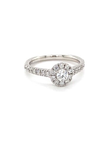 ROEMER ROEMER ring 18k witgoud Circulo met diamant 0.67ct 55