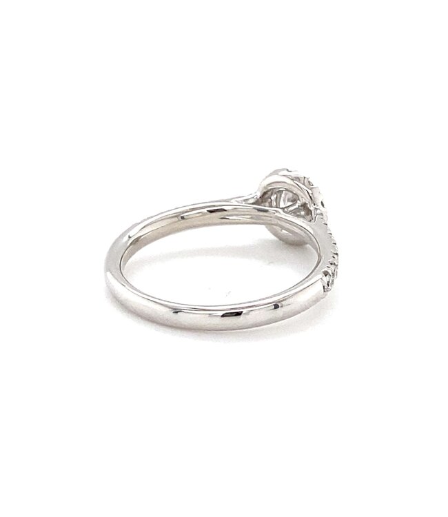 ROEMER ring 18k witgoud Circulo met diamant 0.67ct 55