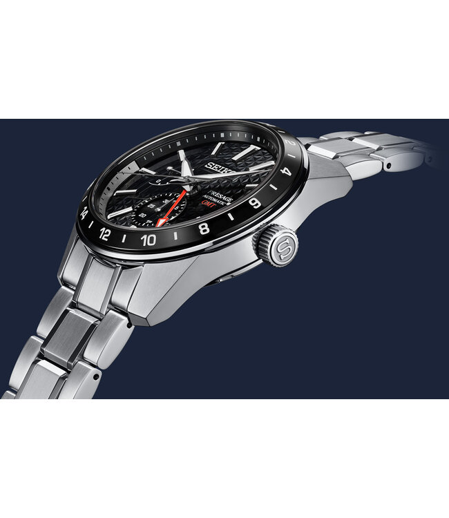 Seiko Presage horloge automaat GMT SPB221J1