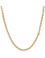 Monzario Oro Monzario collier 1081C 45 cm. geelgoud