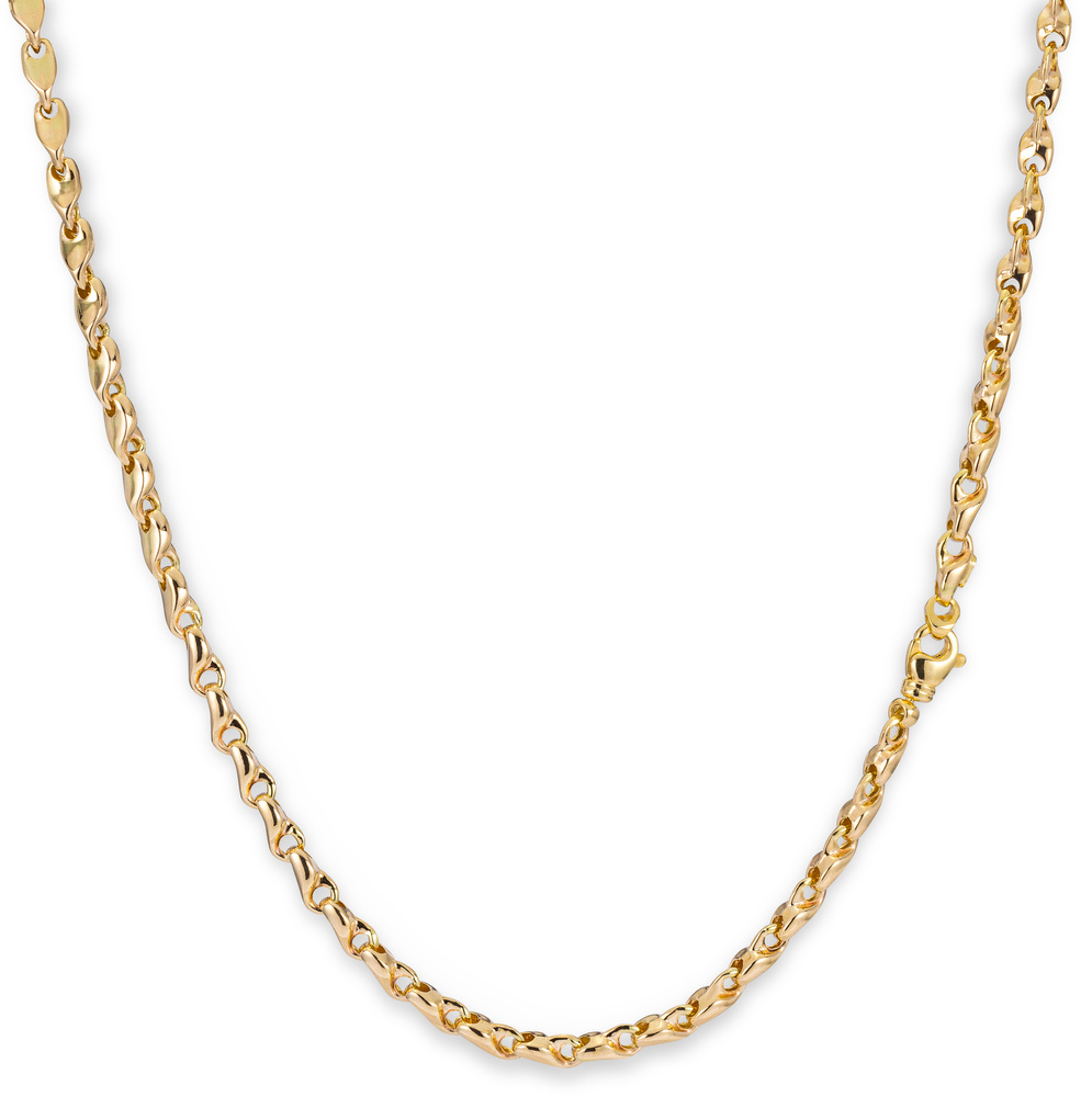 Monzario Oro Monzario collier 1081C 45 cm. geelgoud