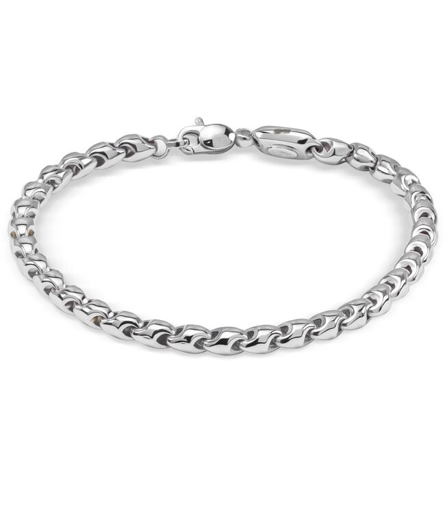 Monzario armband 14K witgoud 838A