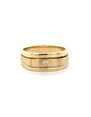 ROEMER Roemer gouden herenring 0.05 ct. 40993 63