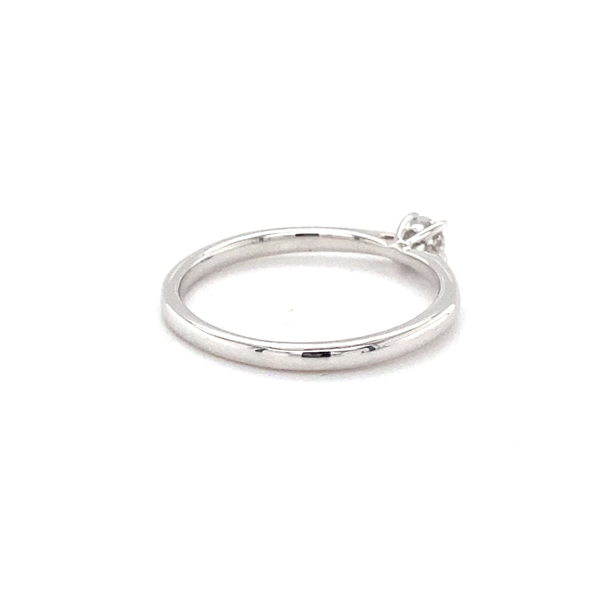 ROEMER ROEMER witgouden solitair ring 0.16ct