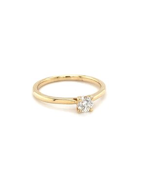 ROEMER ROEMER geelgouden solitair ring 0.31ct