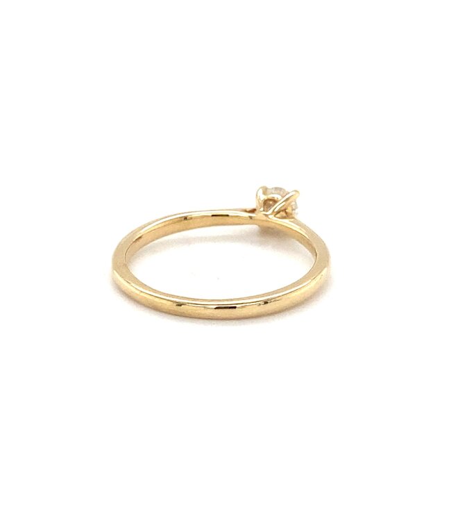 ROEMER geelgouden solitair ring 0.31ct