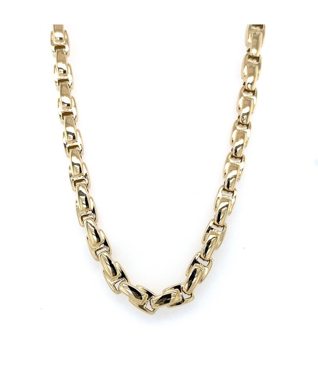 Monzario collier 14k geelgoud 1455C