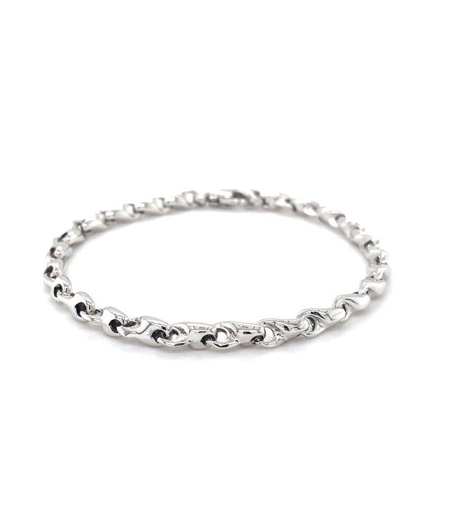 Monzario armband 14k witgoud 1081A