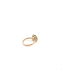 Positano Positano ring 18k rosegoud 0.19 ct. diamant en 2.76ct. Praeseoliet 54