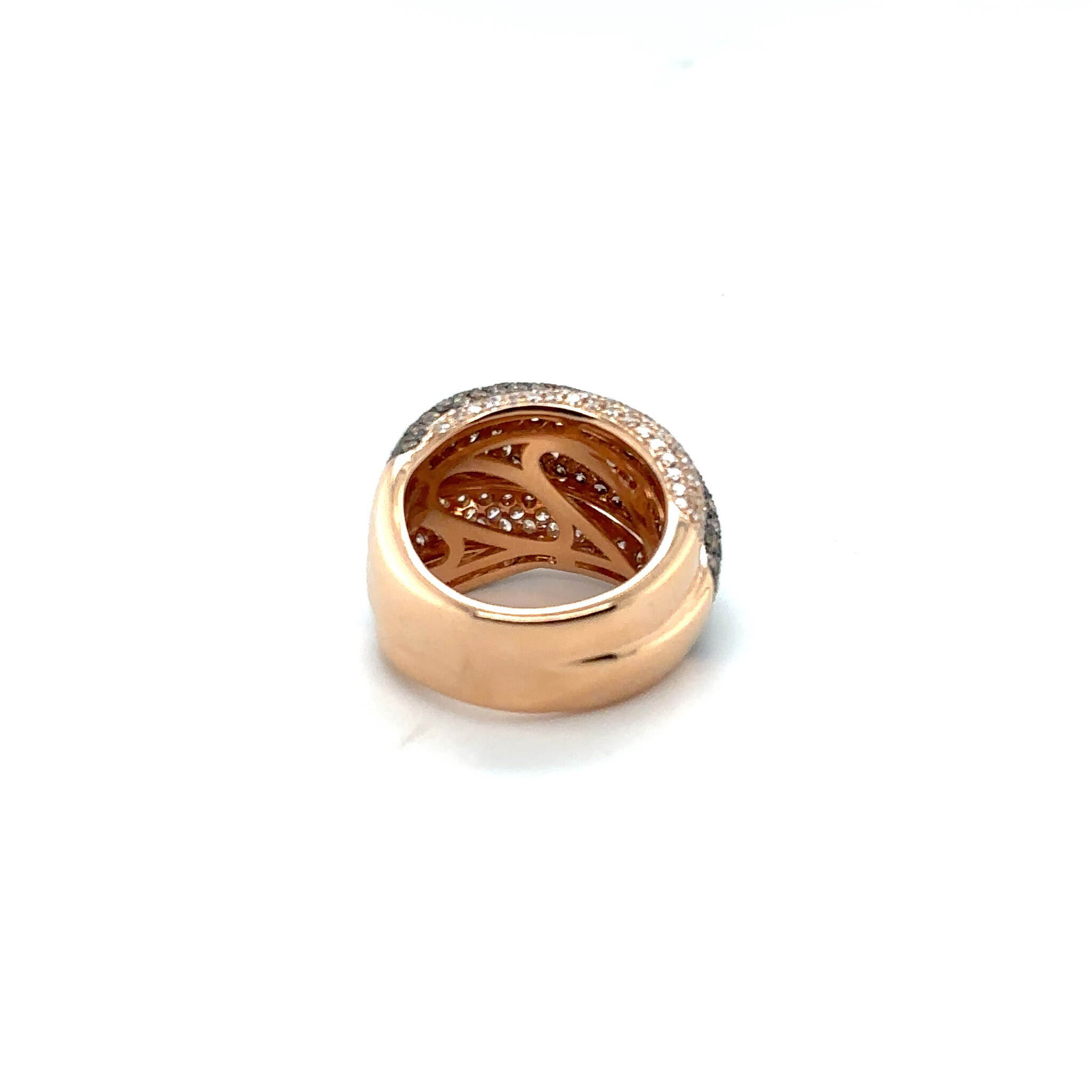 Positano Positano ring 18K rosegoud met 4,04 ct diamant 56