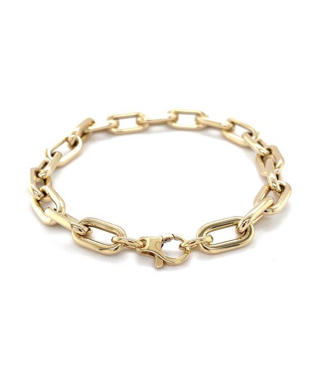 Monzario armband 14K geegloud anker 1537A