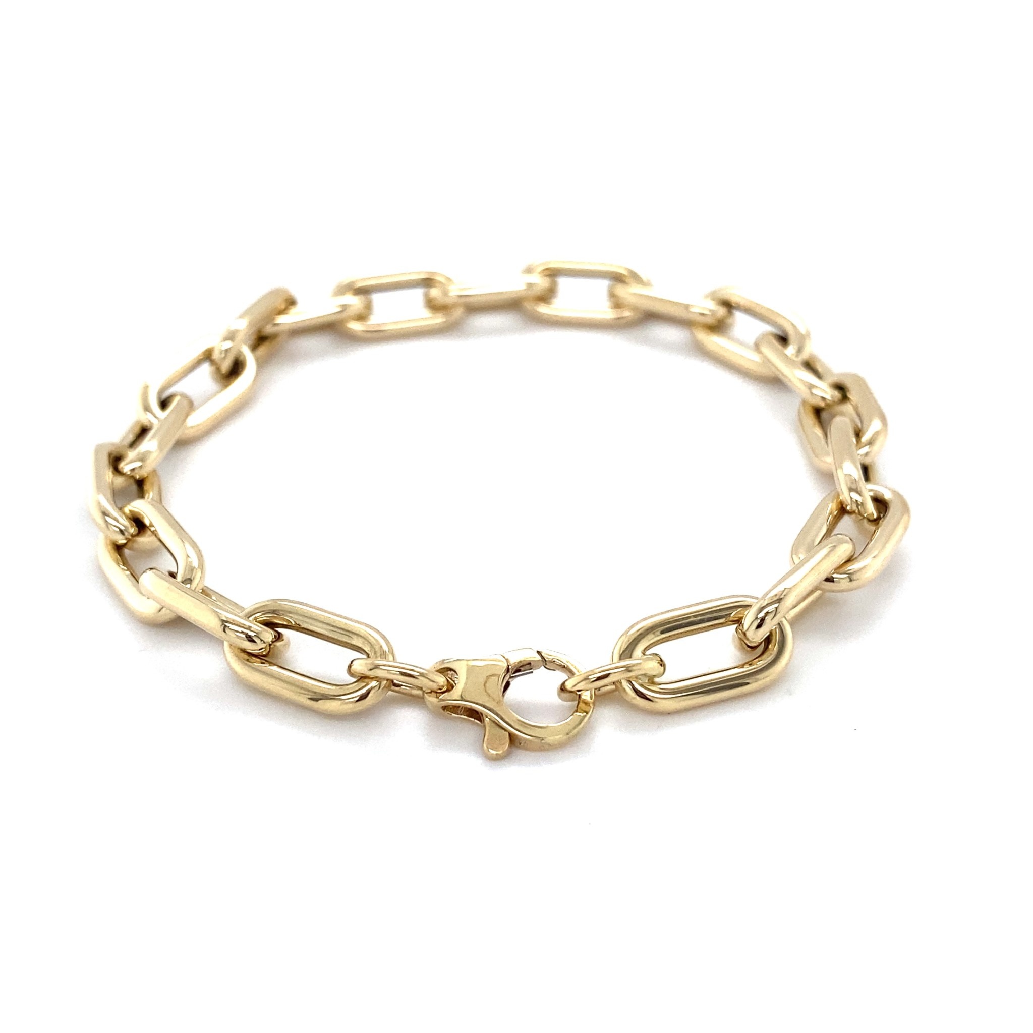 Monzario Oro Monzario armband 14K geegloud anker 1537A