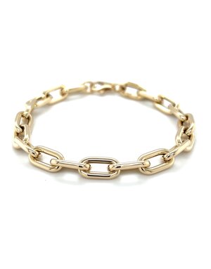 Monzario Oro Monzario armband 14K geelgoud anker 1537A