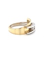 R&C R&C Bicolor gouden ring Galla RIN0052-PAVE