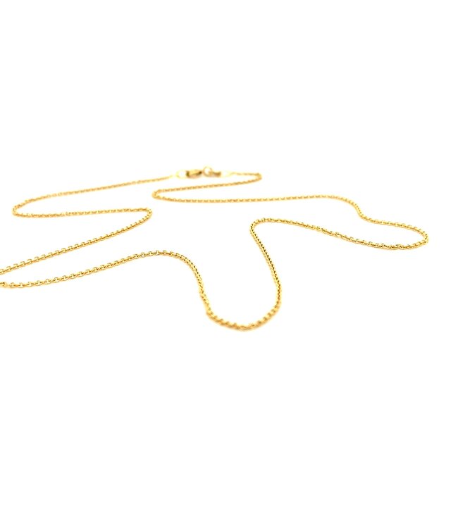 ROEMER geelgouden ketting anker rond 1.1/45