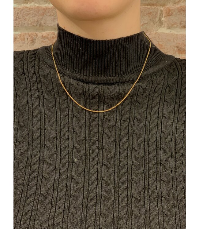 ROEMER geelgouden ketting anker rond 1.1/45