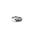 Roemer ring witgoud 18k met saffier & diamant maat 54