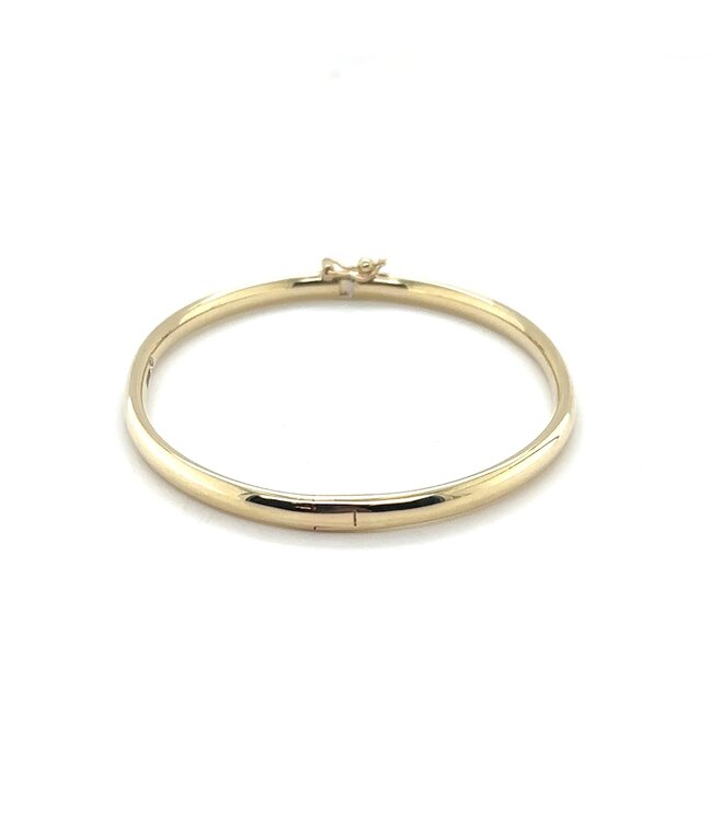ROEMER Bangle goud met zilveren kern 4mm x 56mm