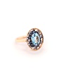 Positano Positano 18K rosegouden ring Blue Star