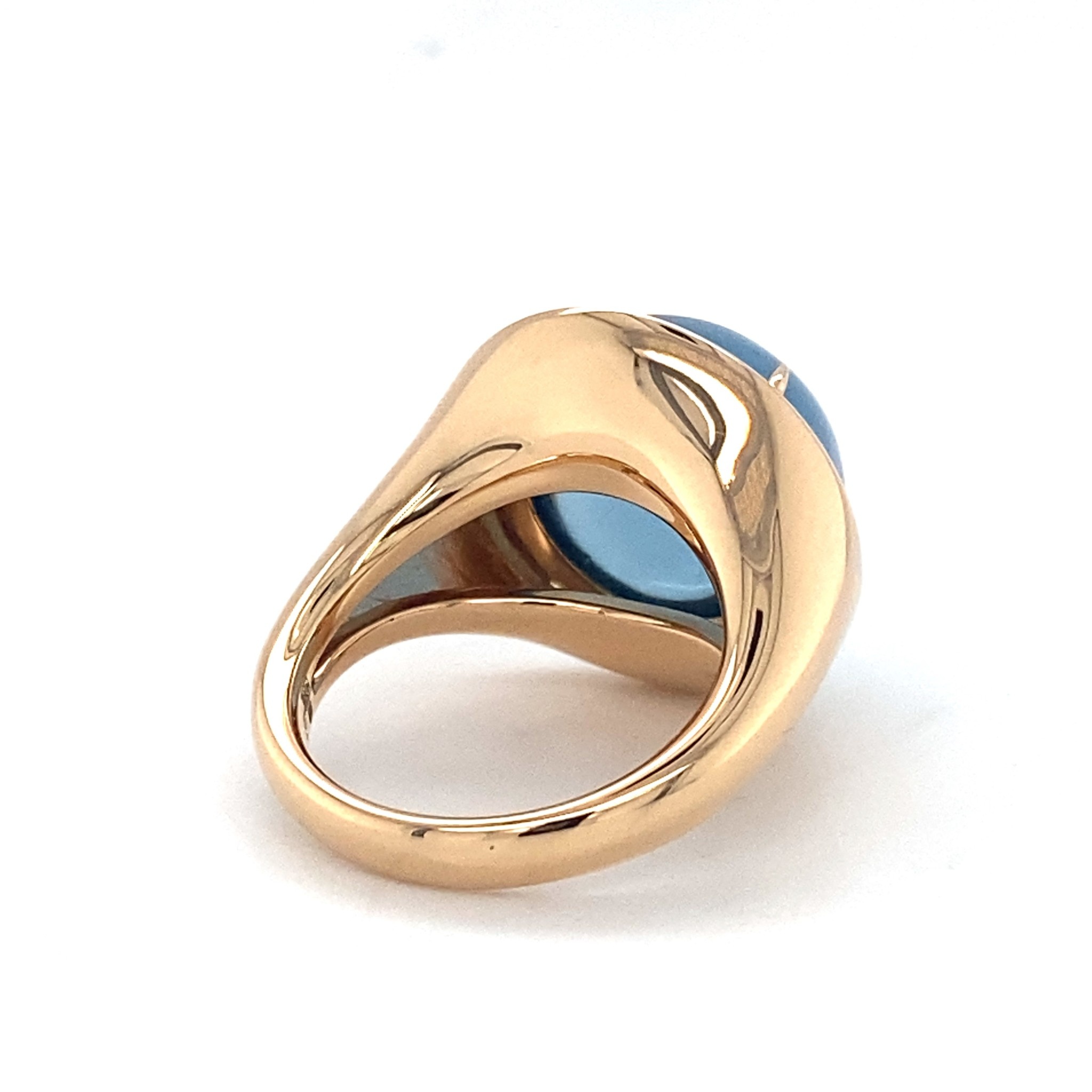 Positano Positano Ring 18kt goud met Topaas